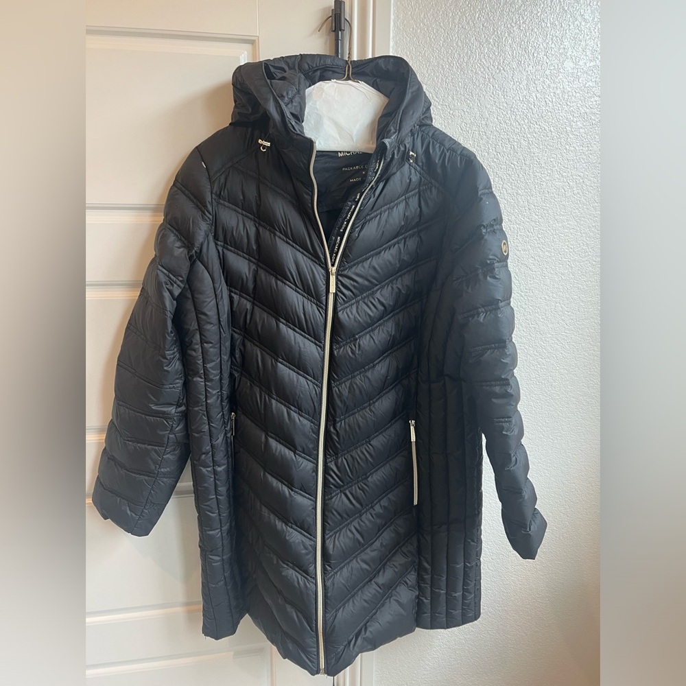 Michael Kors Packable Puffer Jacket Size XL